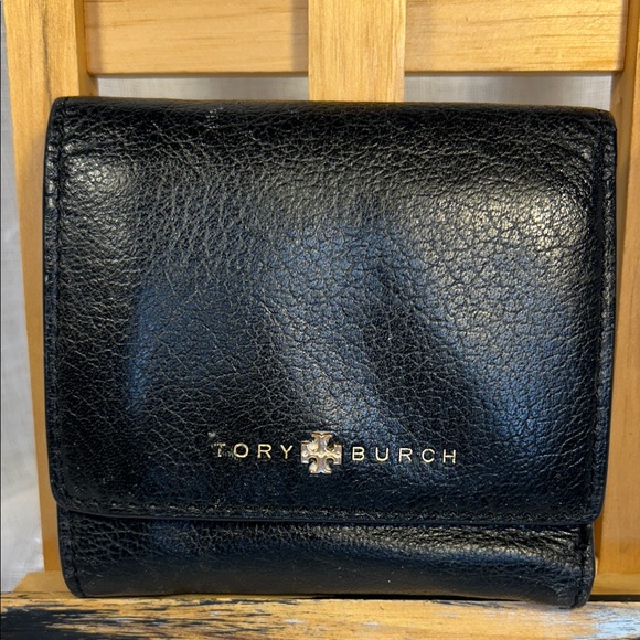 Tory Burch leather tri - fold leather wallet - Picture 1 of 13